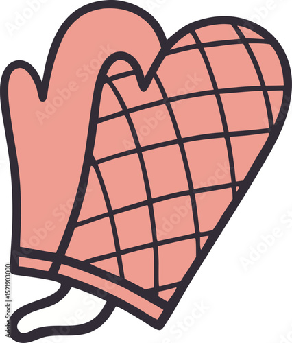 Icon of a Quilted Oven Mitt