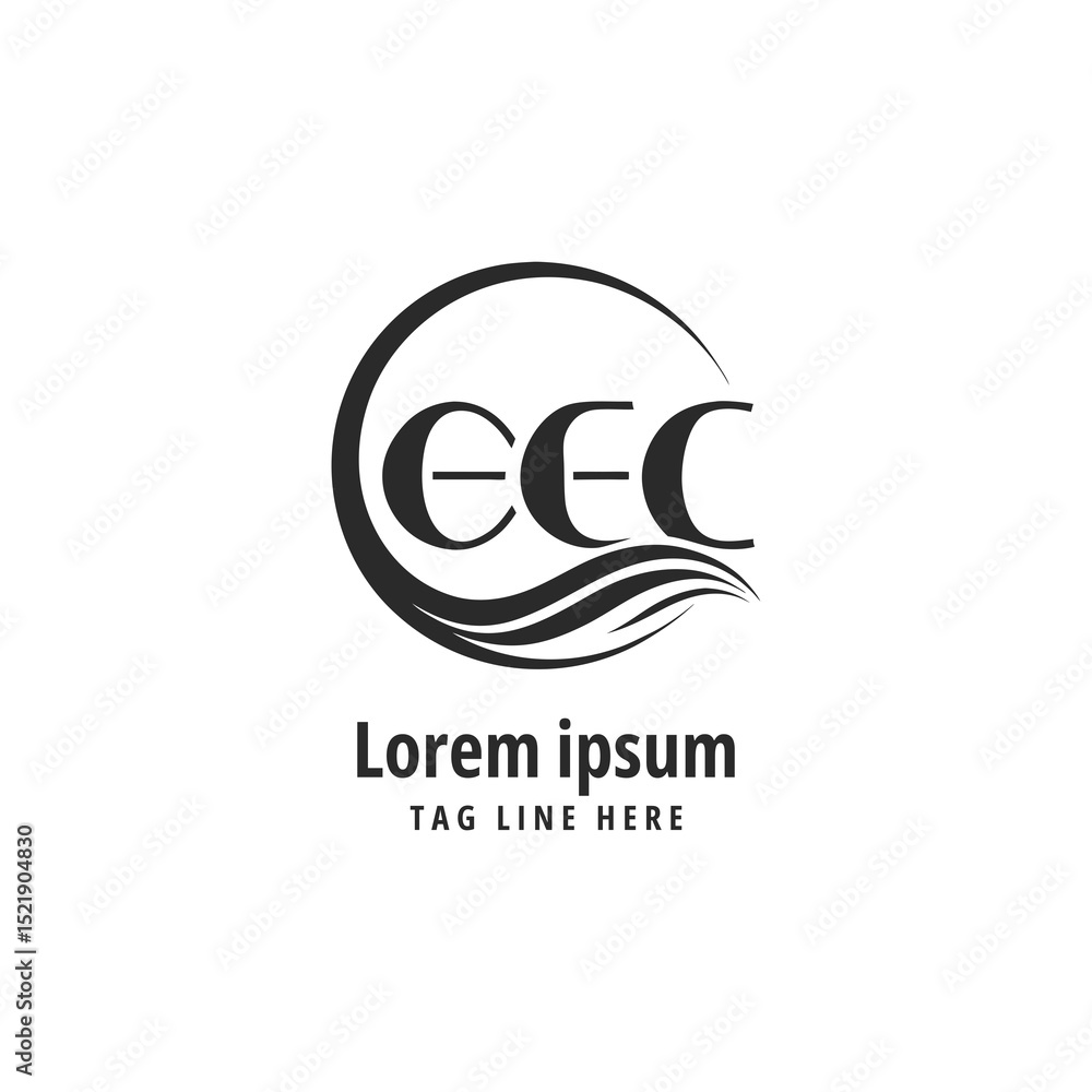 Modern CEC Letter Logo Design Circular Monogram for Business, Tech, Startup, and Corporate Branding. Modern CEC Letter Logo Design Circular Monogram for Business, Tech, Startup, and Corporate Branding.