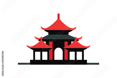 japanese temple lantern