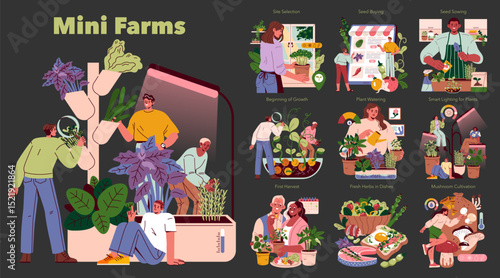 Mini Farms Exploring Urban Gardening and Embracing Sustainable Living Practices Today