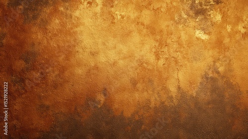 Vibrant Textured Wall with Rich Gold Finish High-Resolution Background Texture