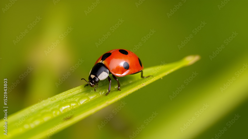 ladybug on a leaf ladybug on a leaf