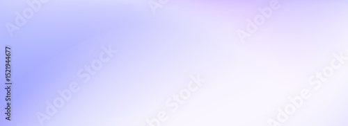 Abstract smooth lavender gradient wallpaper. Soft light violet background. Universal pastel lilac color backdrop for banner, flyer, presentation, advertising. Vector subtle blurred liquid cover
