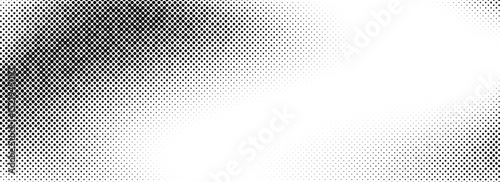 Wallpaper Mural Grunge halftone gradient texture. Faded weathered grit noise texture. Black and white sand wallpaper. Retro pixelated backdrop. Anime or manga style comic overlay. Vector textured template surface Torontodigital.ca