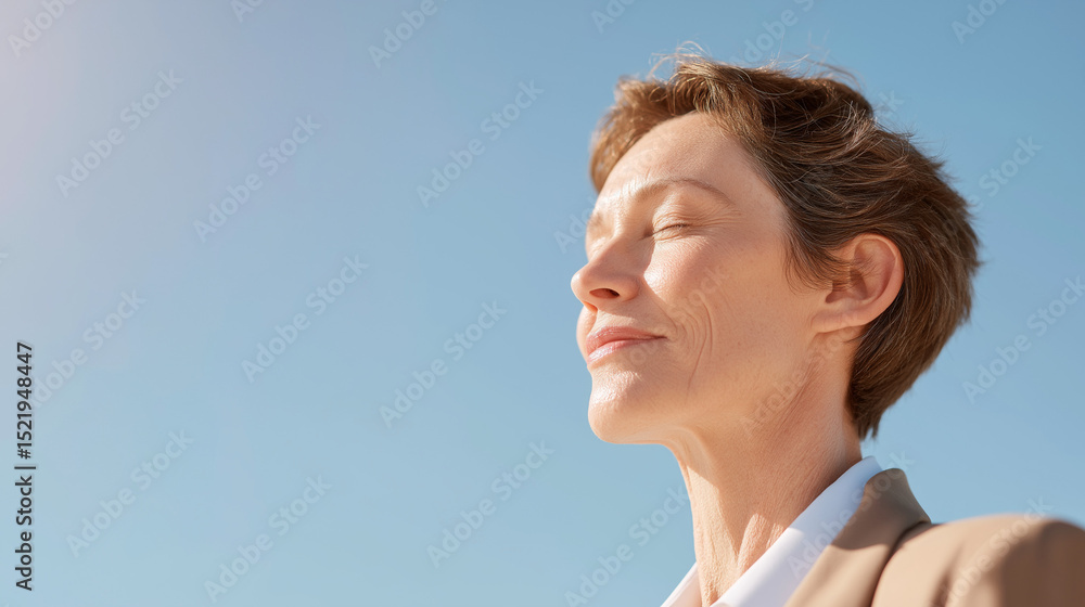 Photo of an older woman, smiling woman
Photo of an older woman, smiling woman