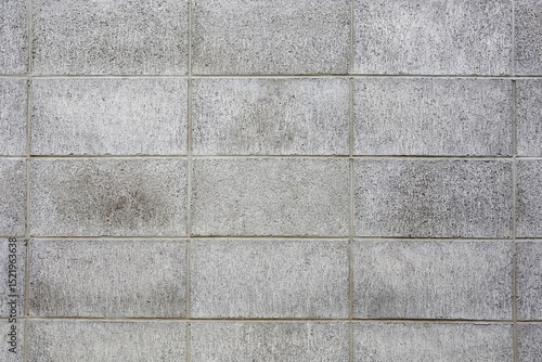 Bild auf Leinwand コンクリートブロックの背景素材