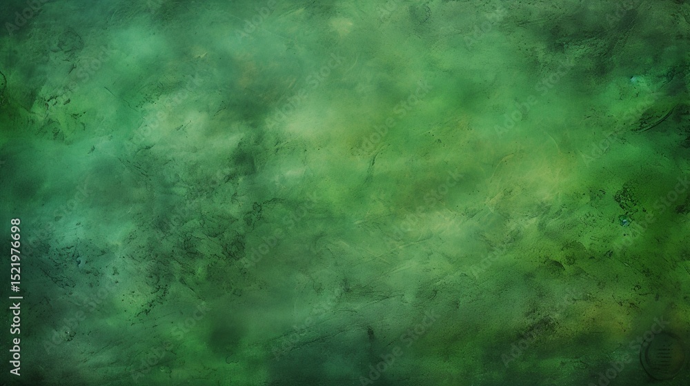 Obraz premium Green Textured Background with Uneven Surface and Watermark