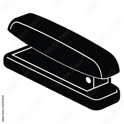 receptionist element isolated stapler on white background