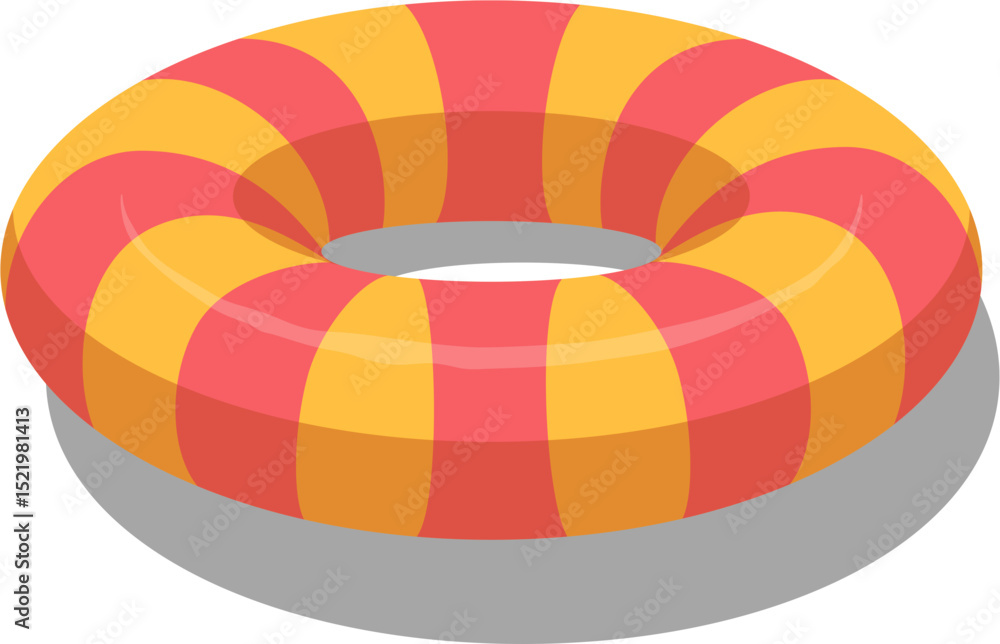 Obraz premium vector beach tube