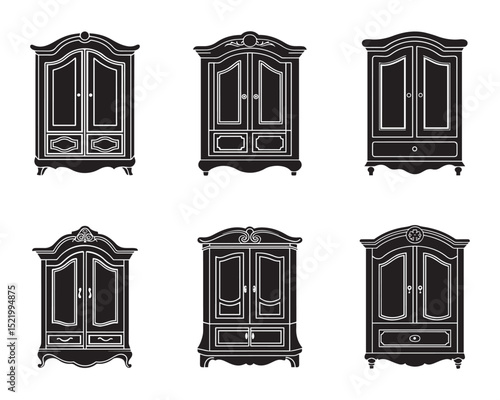 armorer icon silhouette vector illustration isolated on white background.