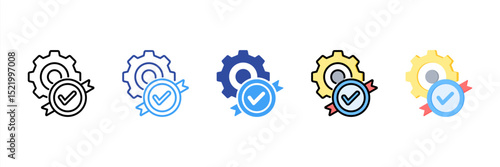 Skills Multi Style Icon Set