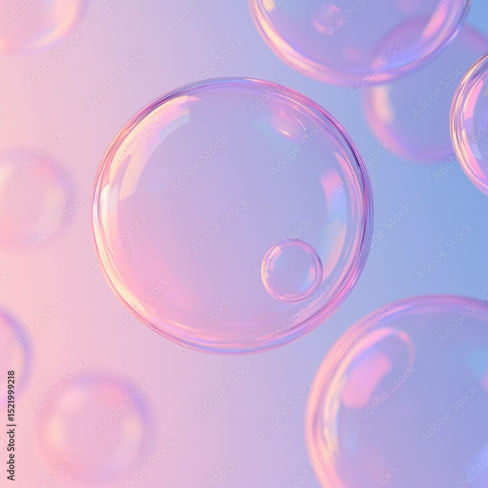 Fototapeta premium 비눗방울 배경