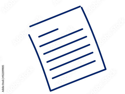 Simple note Vector Illustration/flat design,