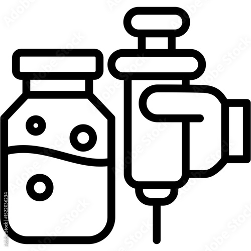 Syringe Needle Icon