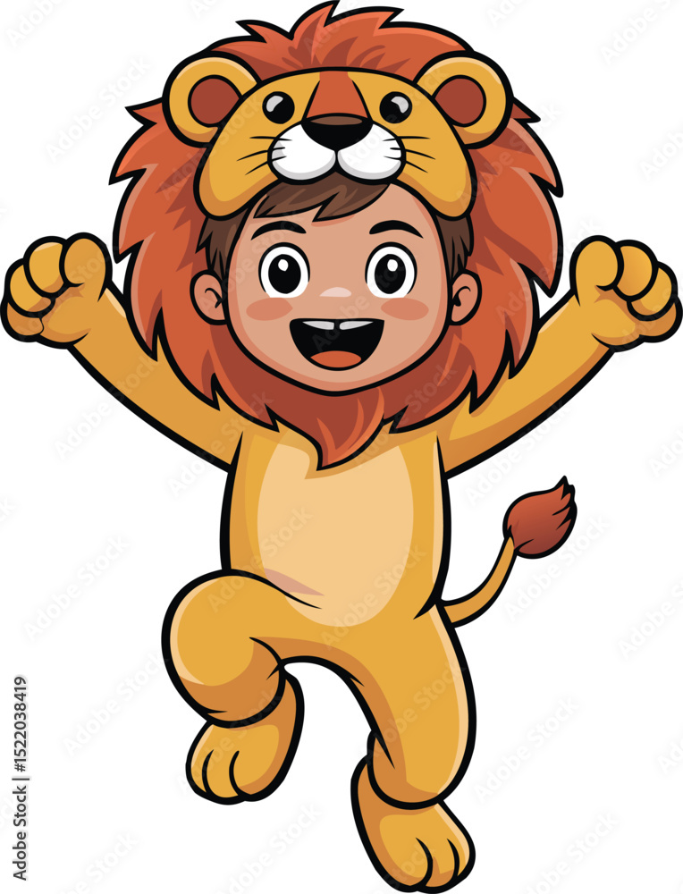 Joyful Lion Cub costume Joyful Lion Cub costume