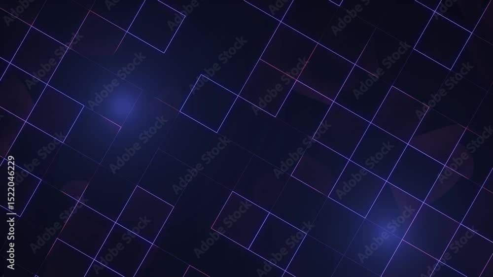Dark blue background with a grid of glowing purple lines, perfect for technology or futuristic design elements in presentations or websites. Dark blue background with a grid of glowing purple lines, perfect for technology or futuristic design elements in presentations or websites.