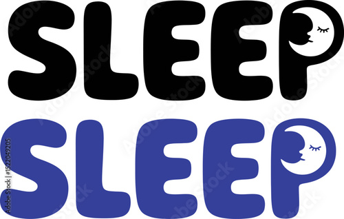 Sleep better tonight a guide to restful sleep tips and tricks for insomnia and sleep disorders editable stock vector illustration