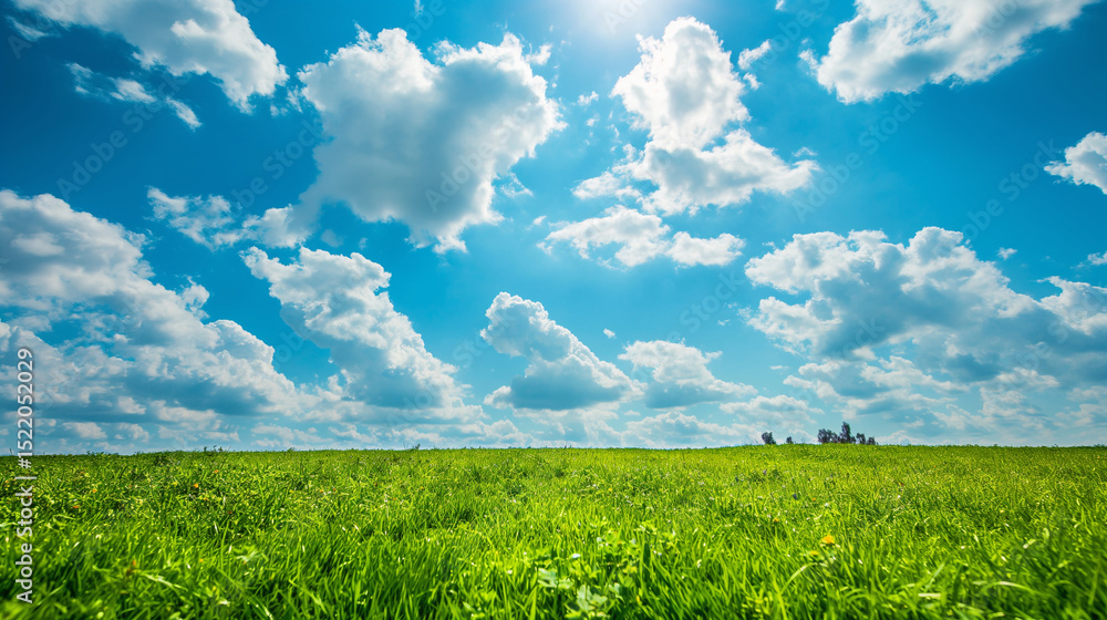 Green hill with blue sky, Sunny day. Green hill with blue sky, Sunny day.