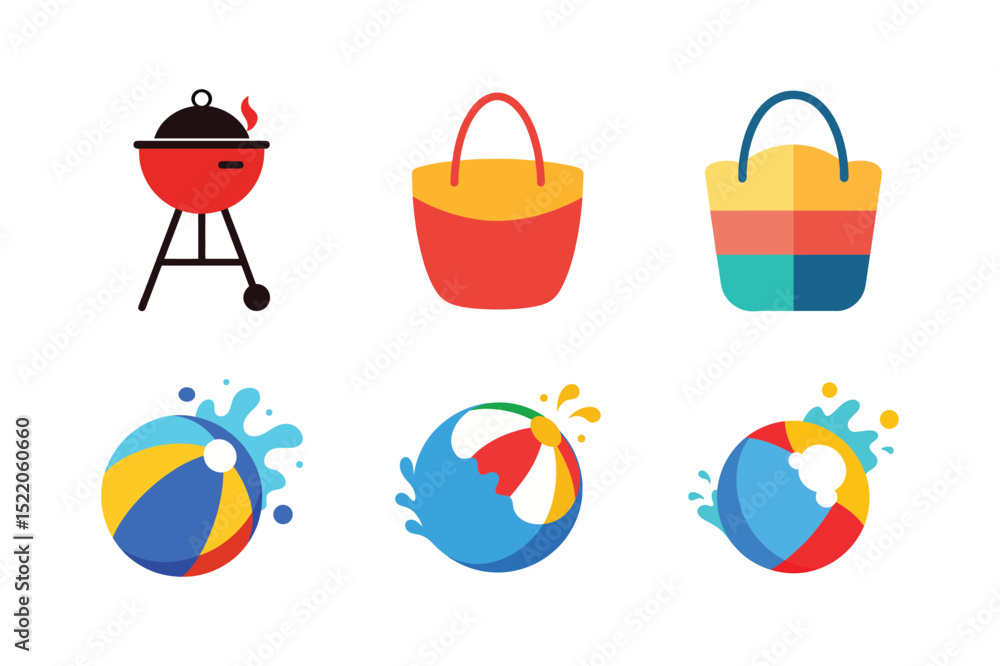 set of vector icons for travel set of vector icons for travel