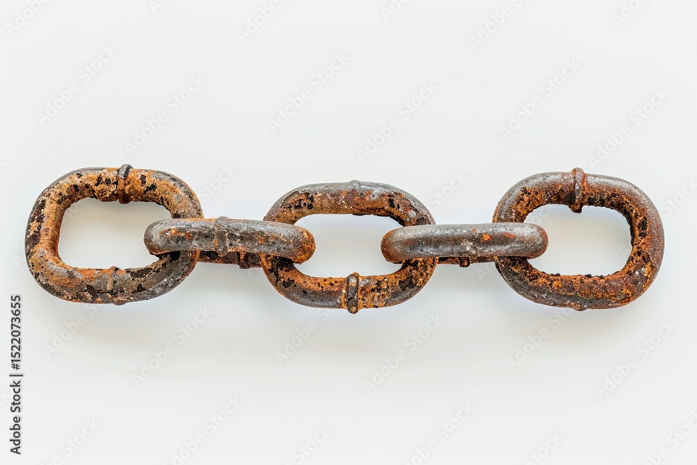 high resolution of old rusty iron chain isolated on white high resolution of old rusty iron chain isolated on white