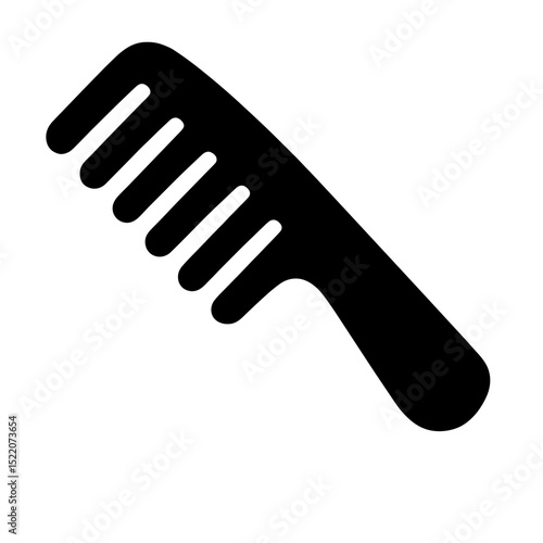Hair comb icon