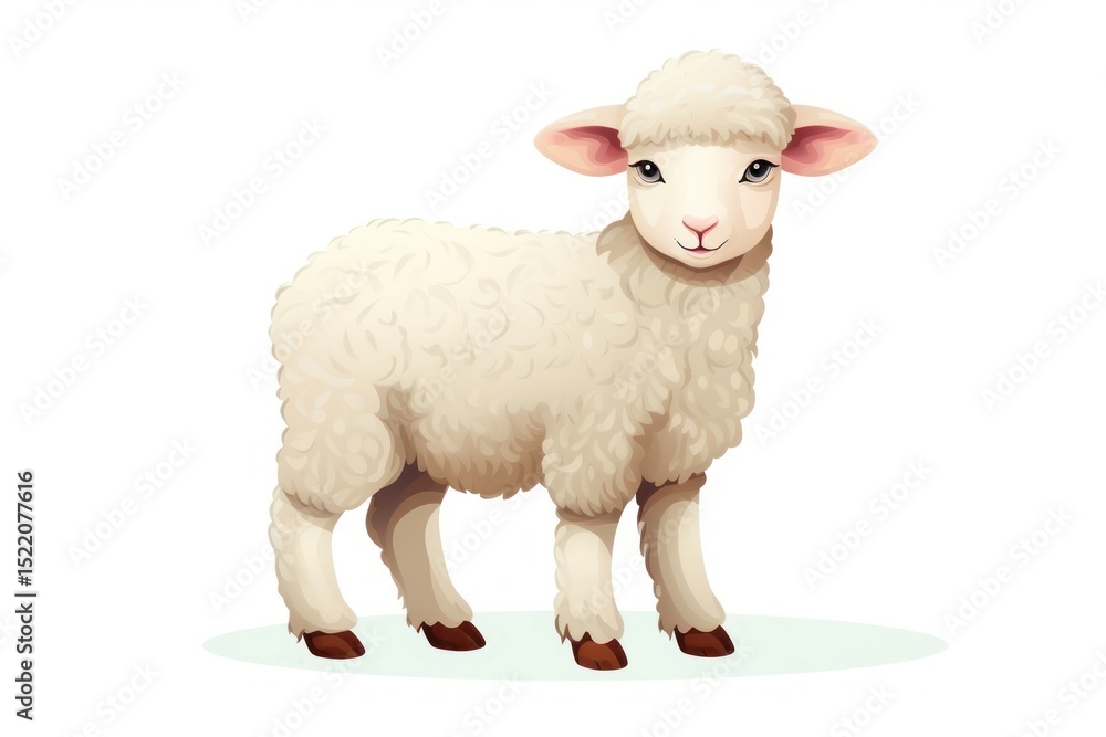Fototapeta premium Sheep livestock animal mammal.