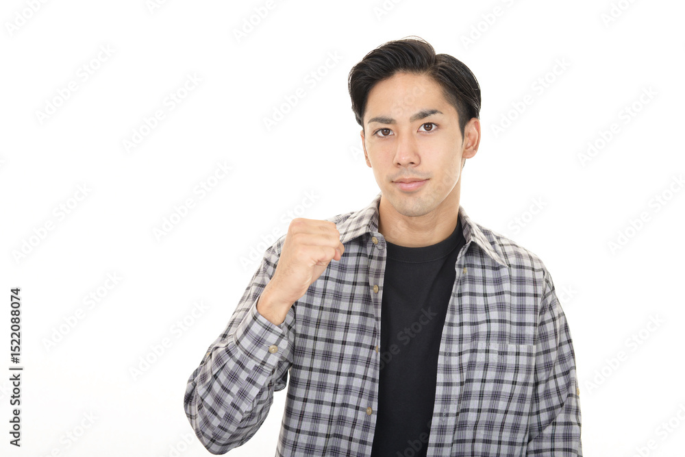 笑顔の男性 笑顔の男性