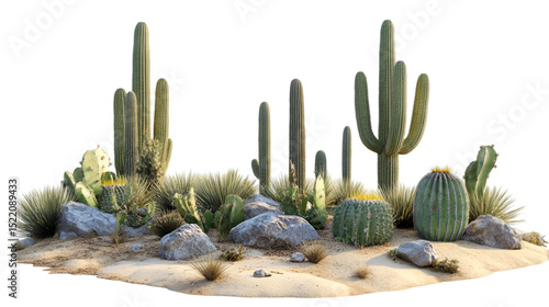Desert Cactus Garden A Collection of Southwestern Plants