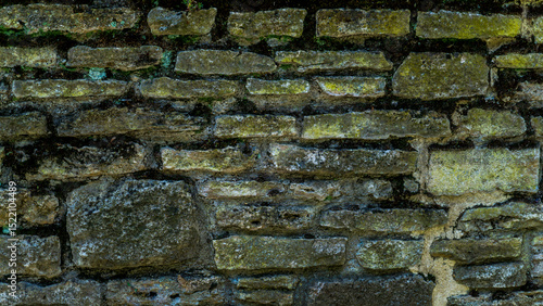 Steinwand in der Stadt Mainz