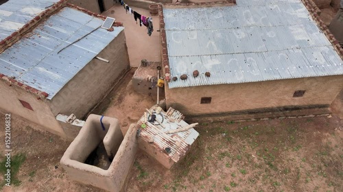 Traditional Earthen Village in Burkina Faso – Authentic Architecture and Rural Life