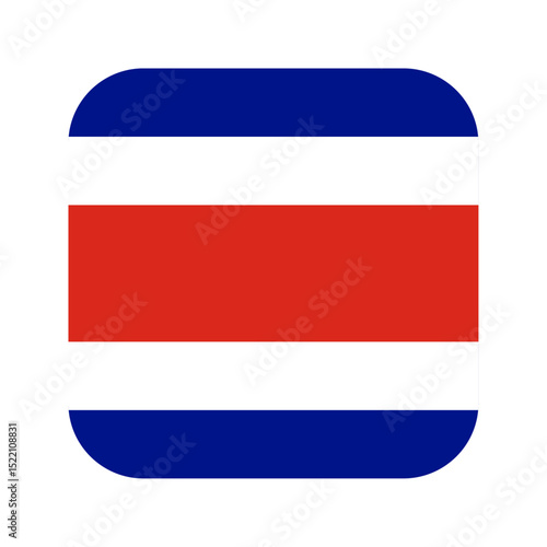 Costa Rica flag rounded square icon Free Download Costa Rica flag rounded square icon - GFXLoad