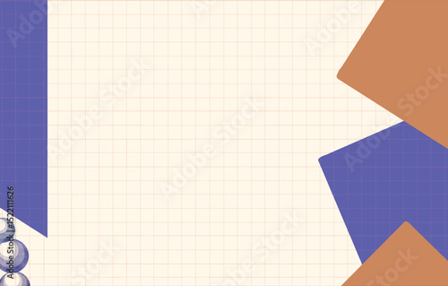 blue background with place for text