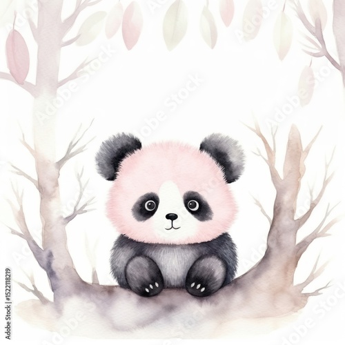 Mammal animal panda bear.