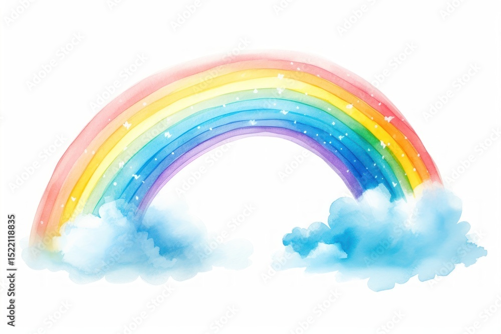 Rainbow nature sky. Rainbow nature sky.