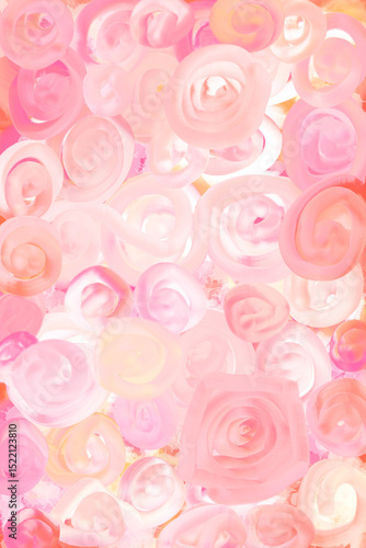 Photos Peachy Rose Swirl – Soft Pastel Abstract Wallpaper