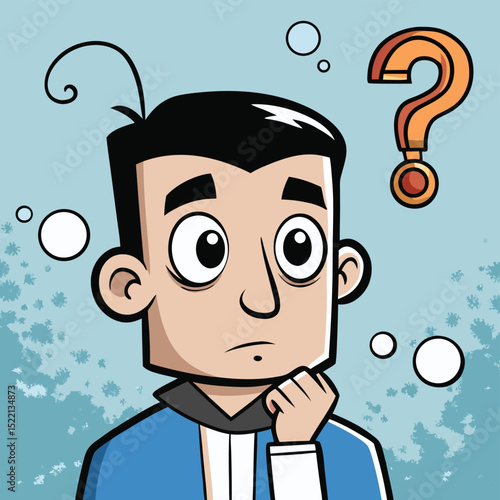 a look of profound curiosity and inquiry