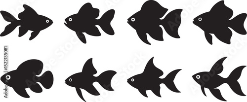Fish Silhouettes