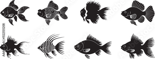 Fish Silhouettes