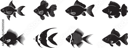 Fish Silhouettes