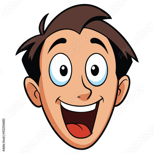 expressing delightful surprise with mouth slightly open