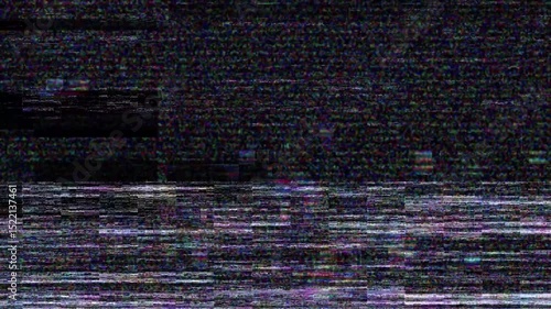 Digital Design Abstract Animation Noise Pixel Glitch Error Damage Video