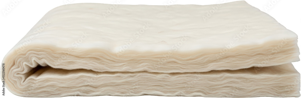Fototapeta premium Premium Natural Wool Batting Layers Soft Fluffy Upholstery Filling
