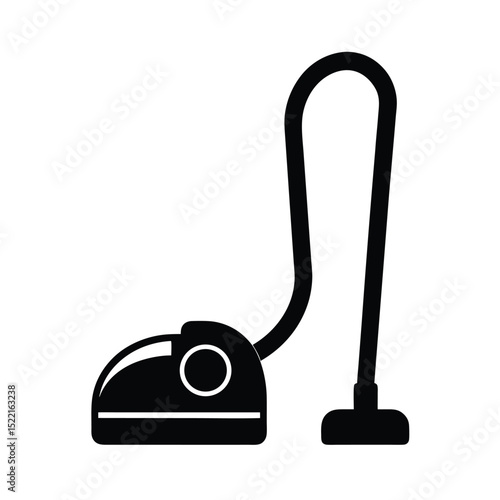Vacuum Icon Vector Flat And Clean Look