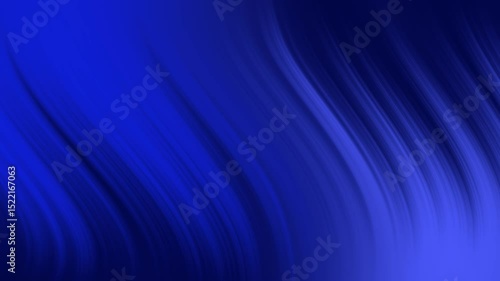 Abstract Blue Flowing Liquid Waves Background Animation – Seamless Looping Animation