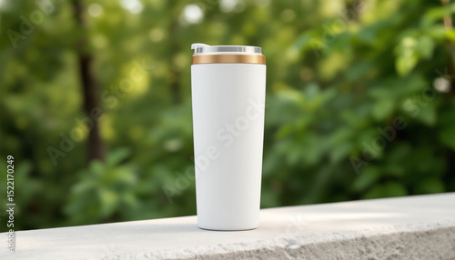 Blank Tumbler Bottle Mockup