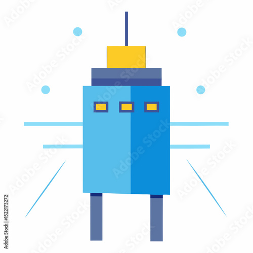 Airborne Particle Detector Cutout illustration Precise Measurement