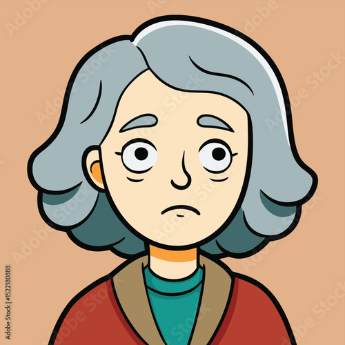 Her face pale and drawn from exhaustion, a clear sign of deep weariness.