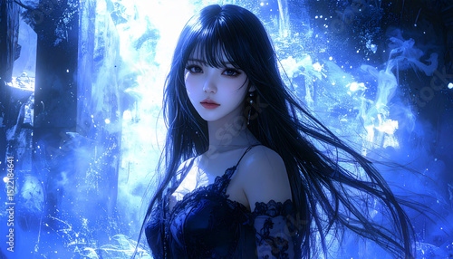セクシーな女　AI生成素材