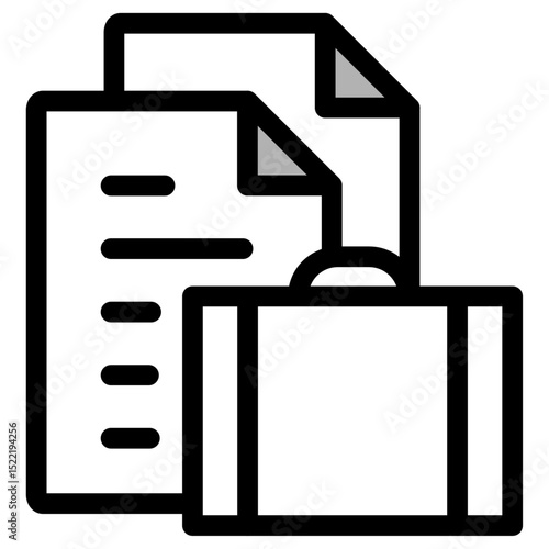 イラストアイコン素材：ファイル関係