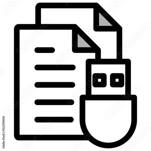 イラストアイコン素材：ファイル関係